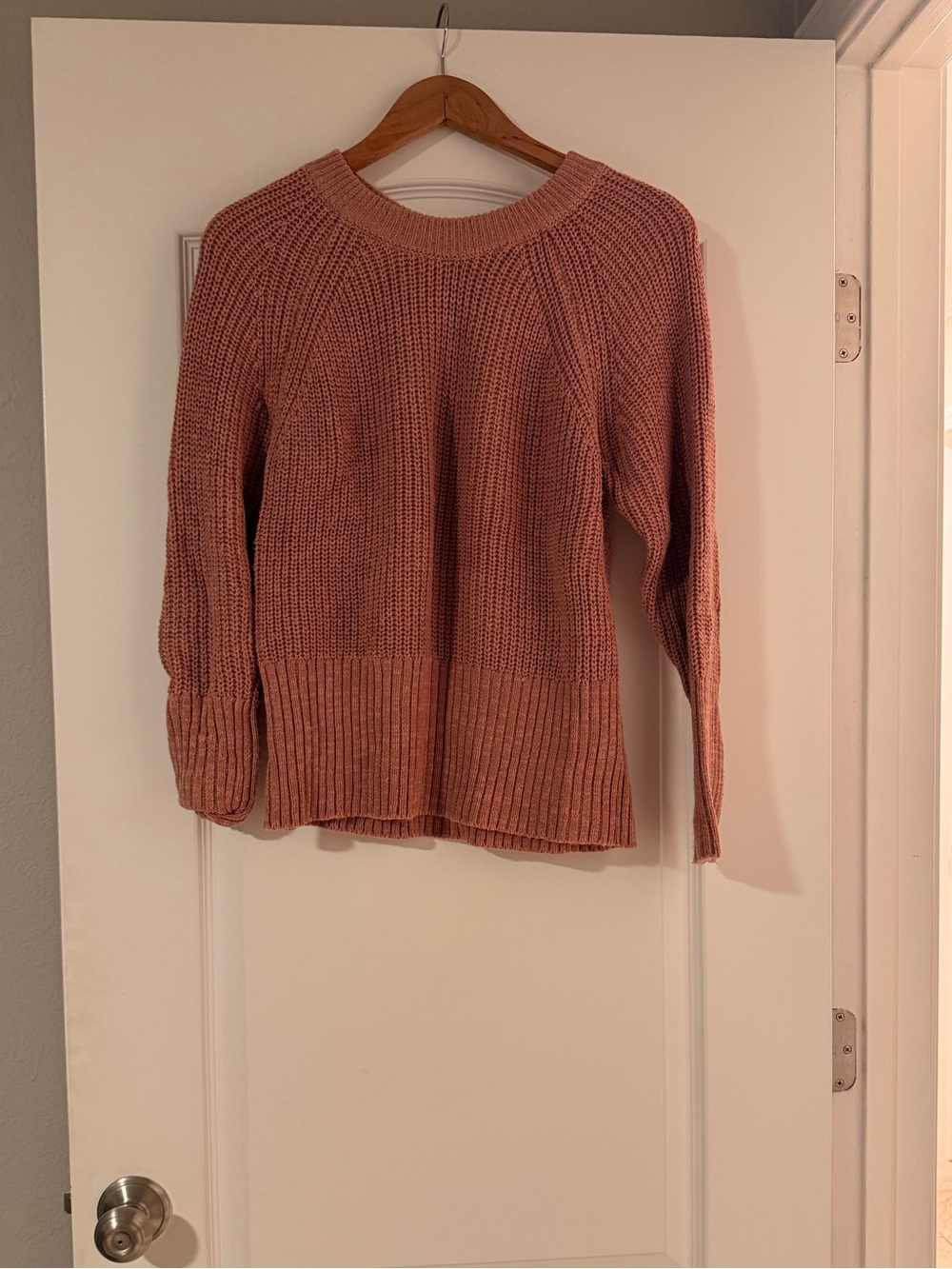 Universal Thread Chunky Crewneck Sweater - Rose
